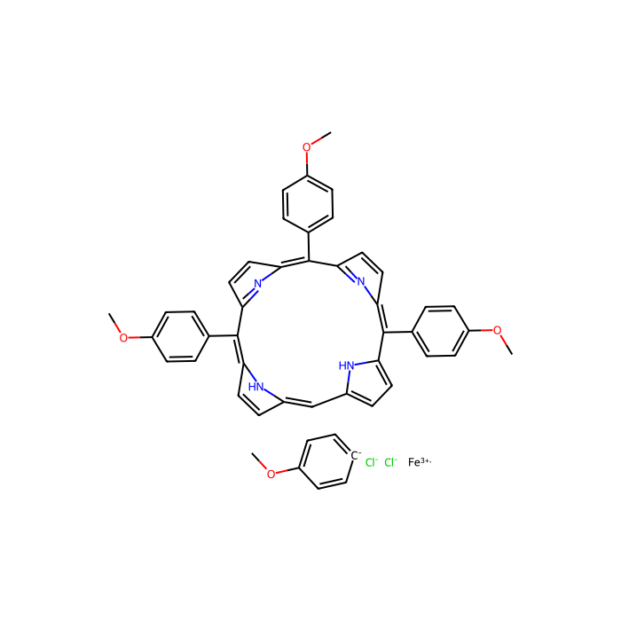 5,10,15,20-Tetrakis(4-methoxyphenyl)-21H,23H-porphine iron(III) chloride -  CAS No(36995-20-7) by Aladdin Scientific