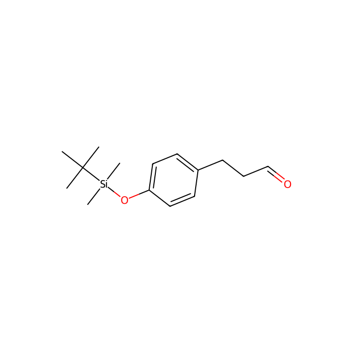 3-(4-((tert-Butyldimethylsilyl)oxy)phenyl)propanal  - ≥98% CAS No(147974-20-7) by Aladdin Scientific