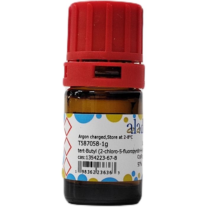 tert-Butyl (2-chloro-5-fluoropyridin-4-yl)carbamate - ≥97% CAS No(1354223-67-8) by Aladdin Scientific
