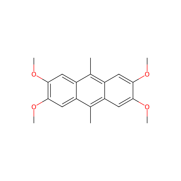 2,3,6,7-Tetramethoxy-9,10-dimethylanthracene - ≥97% CAS No(13985-15-4) by Aladdin Scientific