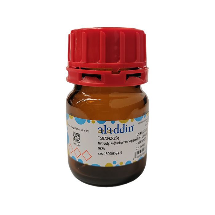 tert-Butyl 4-(hydroxyimino)piperidine-1-carboxylate - ≥98% CAS No(150008-24-5) by Aladdin Scientific