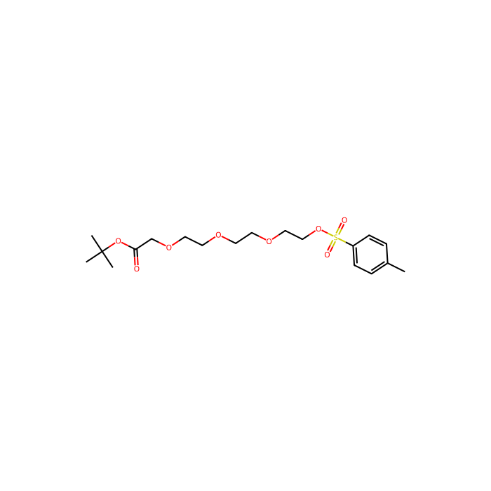(2-{2-[2-(Toluene-4-sulfonyloxy)-ethoxy]-ethoxy}-ethoxy)-acetic acid tert-butyl ester - ≥95% CAS No(1530778-24-5) by Aladdin Scientific
