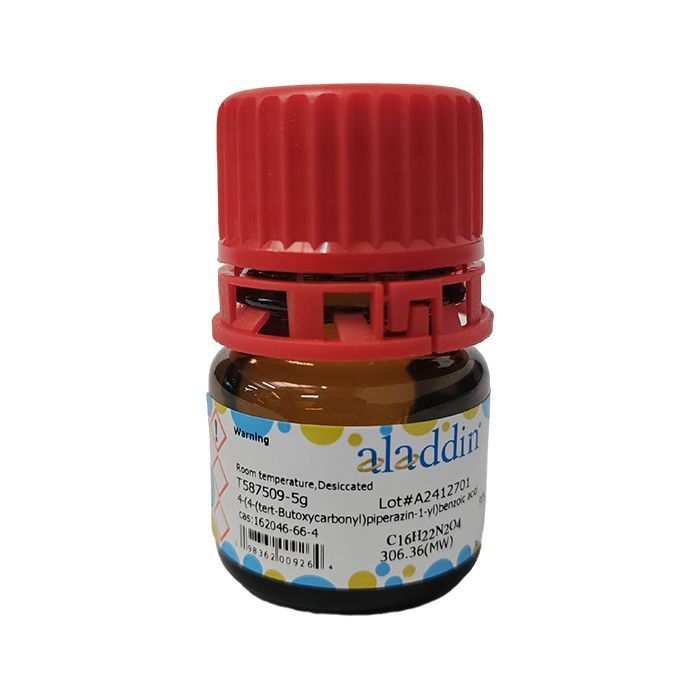 4-(4-(tert-Butoxycarbonyl)piperazin-1-yl)benzoic acid - ≥95% CAS No(162046-66-4) by Aladdin Scientific