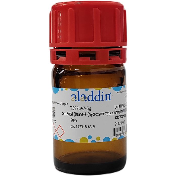 tert-Butyl ((trans-4-(hydroxymethyl)cyclohexyl)methyl)carbamate - ≥98% CAS No(172348-63-9) by Aladdin Scientific
