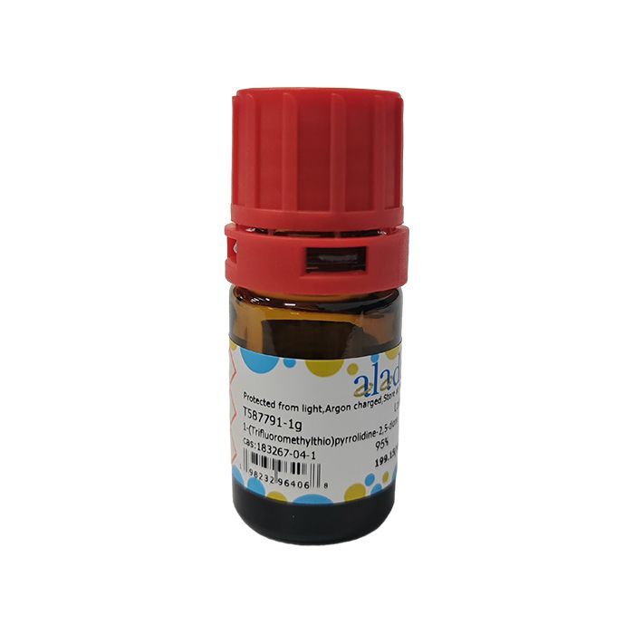 1-(Trifluoromethylthio)pyrrolidine-2,5-dione - ≥95% CAS No(183267-04-1) by Aladdin Scientific