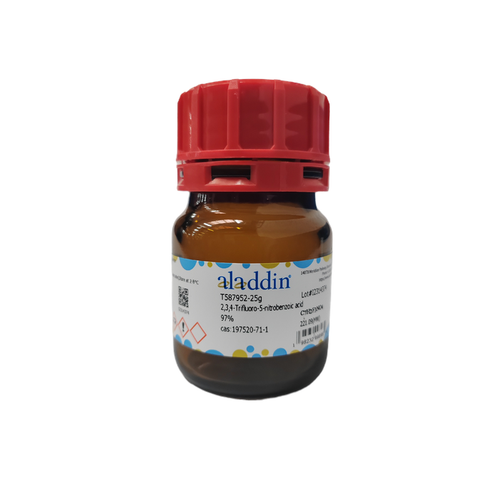 2,3,4-Trifluoro-5-nitrobenzoic acid - ≥97% CAS No(197520-71-1) by Aladdin Scientific