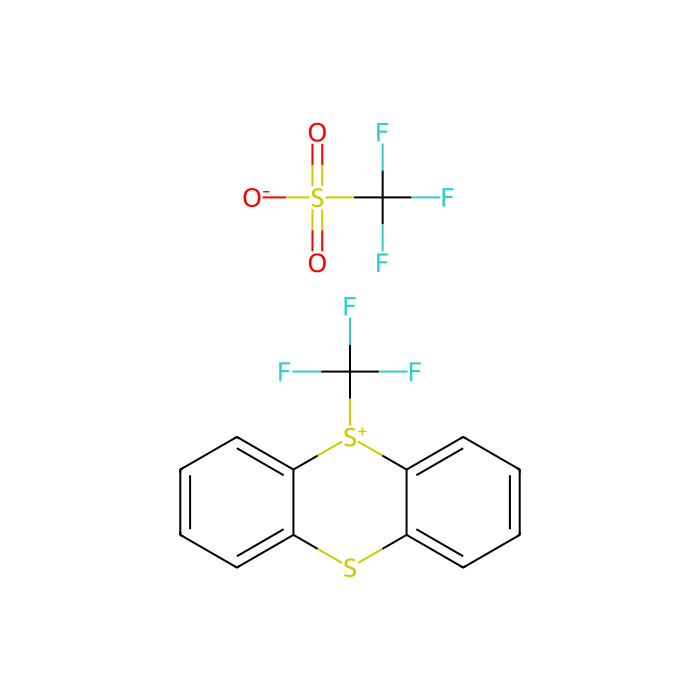5-(Trifluoromethyl)-5H-thianthren-5-ium trifluoromethanesulfonate - ≥97% CAS No(2648079-79-0) by Aladdin Scientific