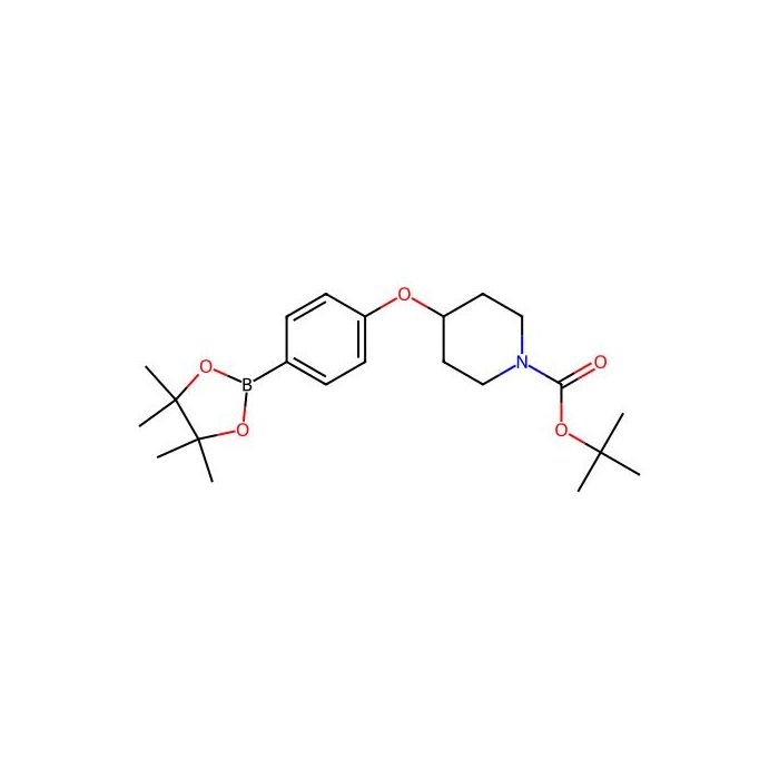 tert-Butyl 4-(4-(4,4,5,5-tetramethyl-1,3,2-dioxaborolan-2-yl)phenoxy)piperidine-1-carboxylate - ≥98% CAS No(889865-34-3) by Aladdin Scientific