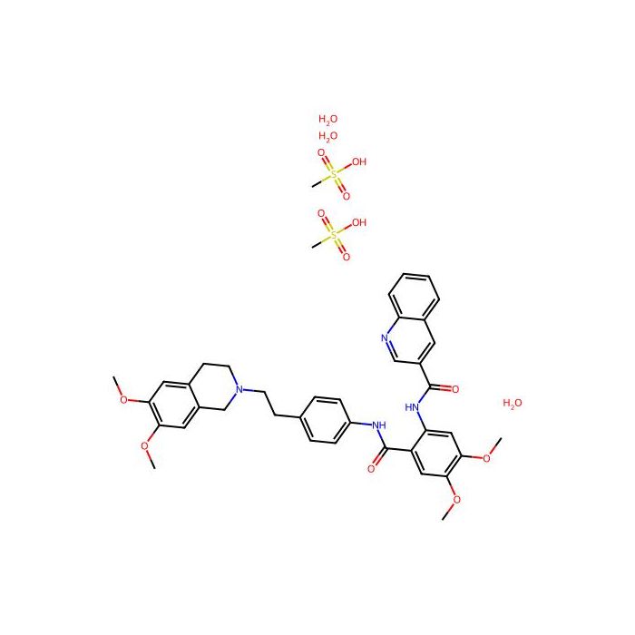 Tariquidar methanesulfonate, hydrate - ≥98% CAS No(625375-83-9) by Aladdin Scientific