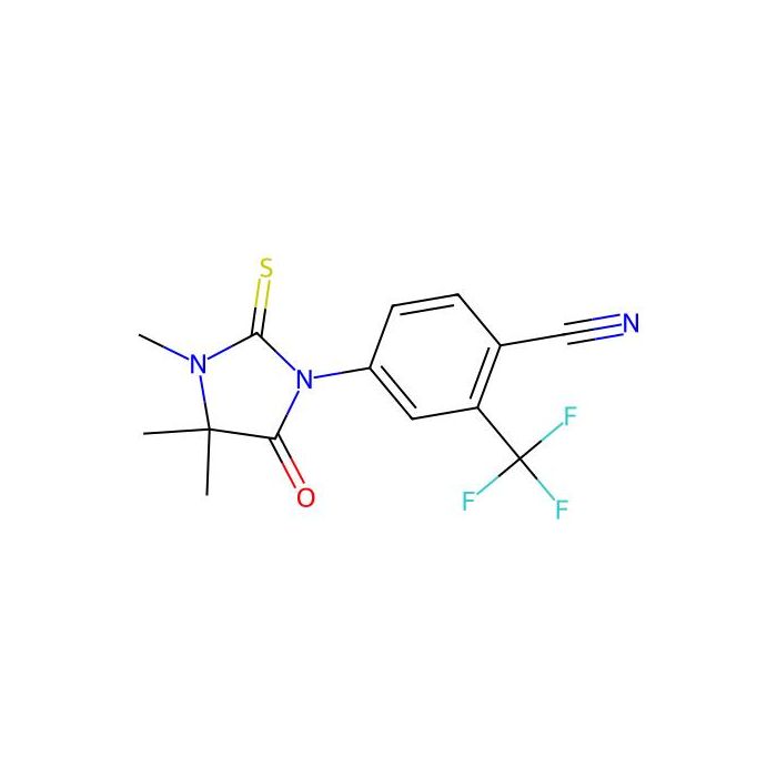 4-(3,4,4-Trimethyl-5-oxo-2-thioxo-1-imidazolidinyl)-2-(trifluoromethyl)benzonitrile -  CAS No(143782-25-6) by Aladdin Scientific