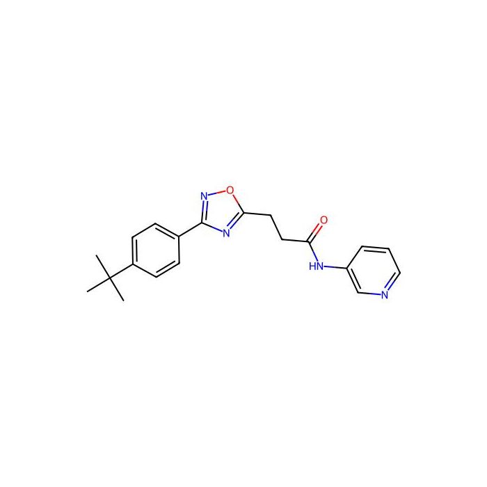 3-[3-(4-tert-butylphenyl)-1,2,4-oxadiazol-5-yl]-N-pyridin-3-ylpropanamide -  CAS No(850244-44-9) by Aladdin Scientific