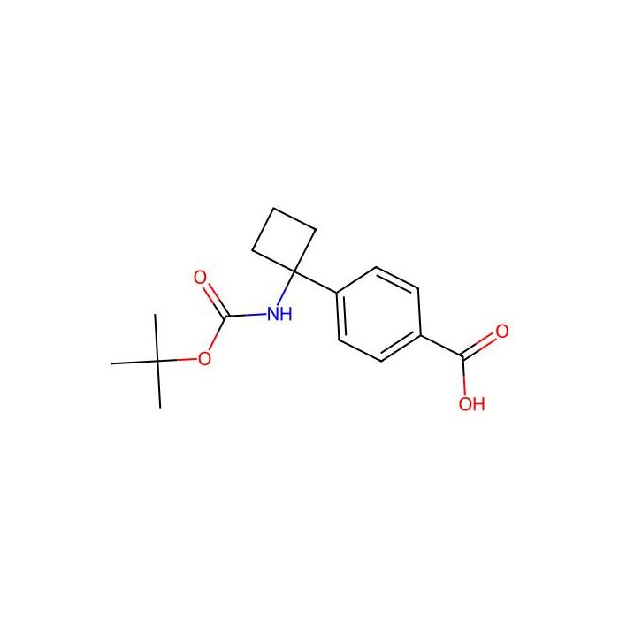 4-(1-((tert-Butoxycarbonyl)amino)cyclobutyl)benzoic acid - ≥95% CAS No(1259223-99-8) by Aladdin Scientific