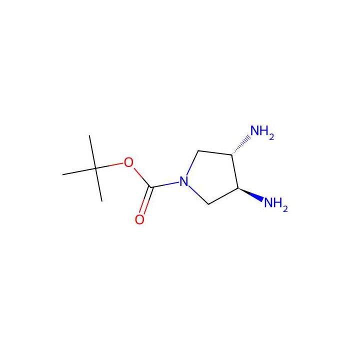 tert-butyl (3S,4S)-3,4-diaminopyrrolidine-1-carboxylate - ≥97% CAS No(1020571-45-2) by Aladdin Scientific
