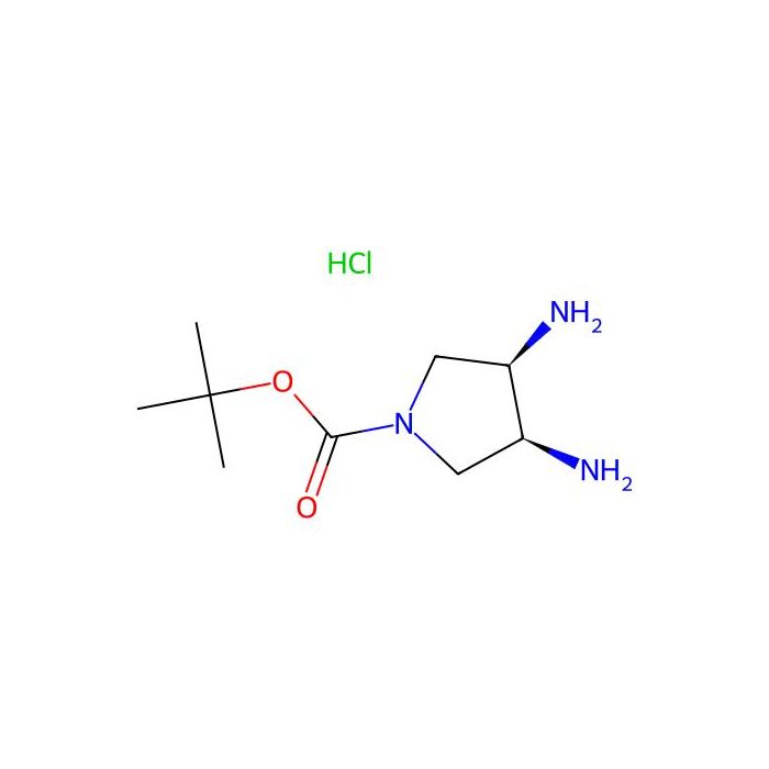 tert-butyl cis-3,4-diaminopyrrolidine-1-carboxylate hydrochloride - ≥97% CAS No(2287346-75-0) by Aladdin Scientific