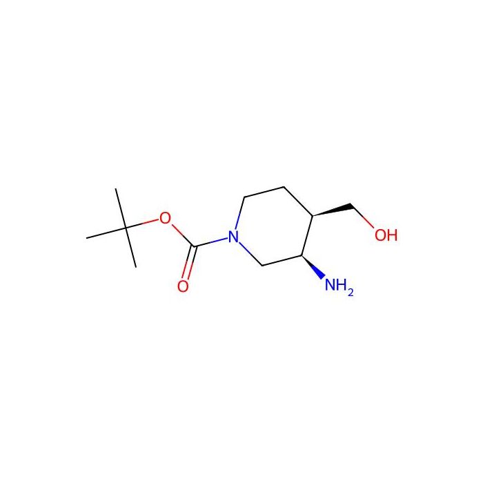 tert-butyl (3R,4R)-3-amino-4-(hydroxymethyl)piperidine-1-carboxylate - ≥97% CAS No(923956-61-0) by Aladdin Scientific