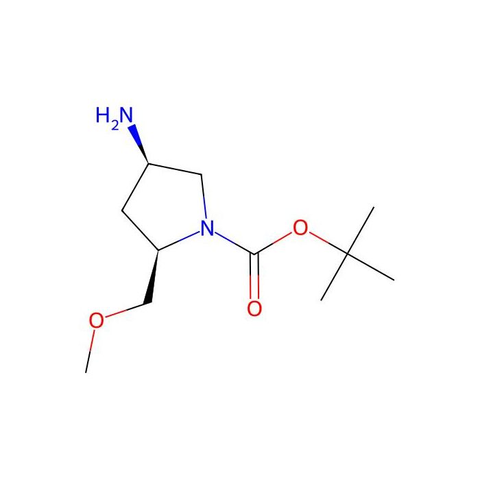 tert-butyl (2R,4R)-4-amino-2-(methoxymethyl)pyrrolidine-1-carboxylate - ≥97% CAS No(1123305-98-5) by Aladdin Scientific