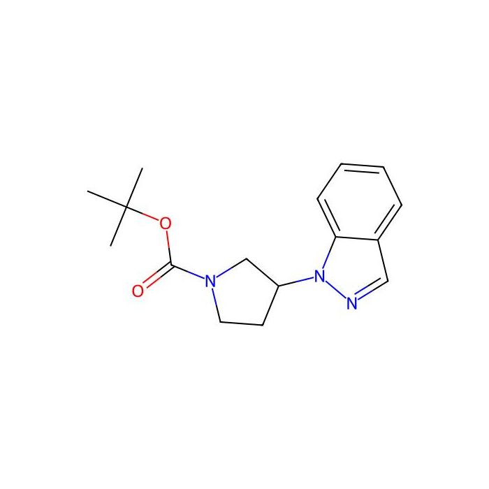 tert-butyl 3-indazol-1-ylpyrrolidine-1-carboxylate - ≥97% CAS No(2702457-70-1) by Aladdin Scientific