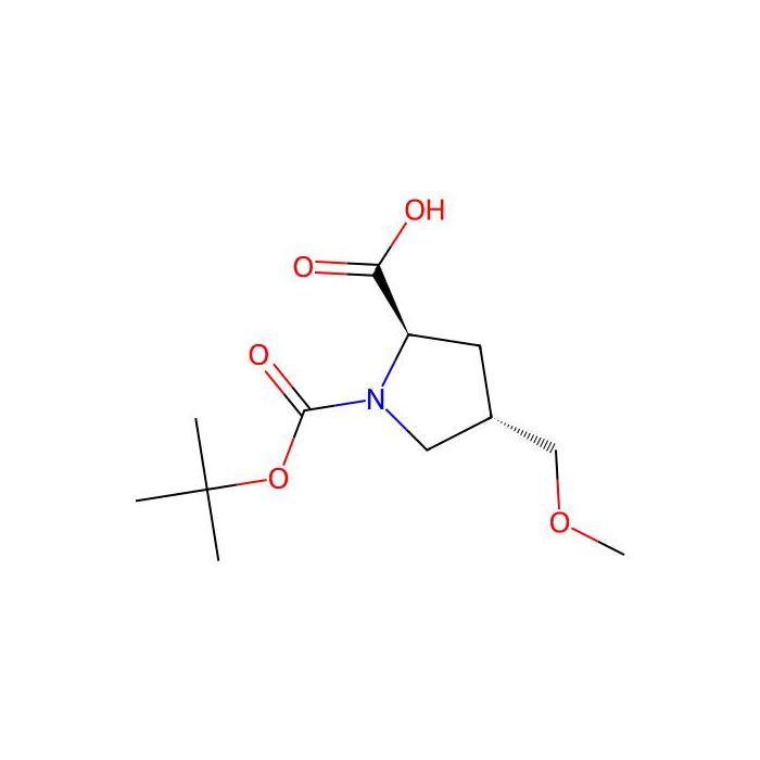 (2R,4S)-1-tert-butoxycarbonyl-4-(methoxymethyl)pyrrolidine-2-carboxylic acid - ≥97% CAS No(2865073-26-1) by Aladdin Scientific