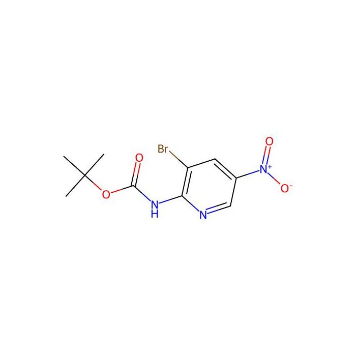 tert-butyl N-(3-bromo-5-nitro-2-pyridyl)carbamate - ≥97% CAS No(1186367-91-8) by Aladdin Scientific