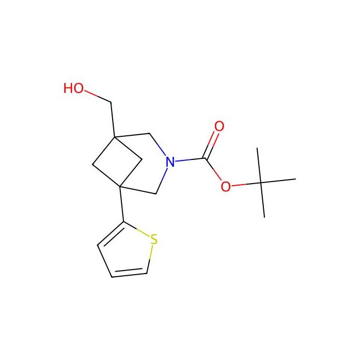 tert-butyl 1-(hydroxymethyl)-5-(2-thienyl)-3-azabicyclo[3.1.1]heptane-3-carboxylate - ≥97% CAS No(2580240-08-8) by Aladdin Scientific