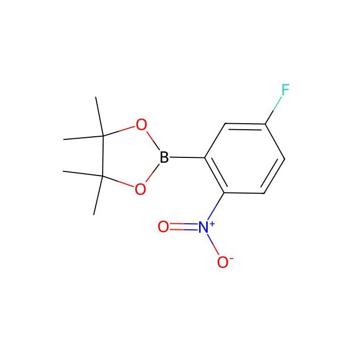 2-(5-fluoro-2-nitro-phenyl)-4,4,5,5-tetramethyl-1,3,2-dioxaborolane - ≥97% CAS No(925207-14-3) by Aladdin Scientific