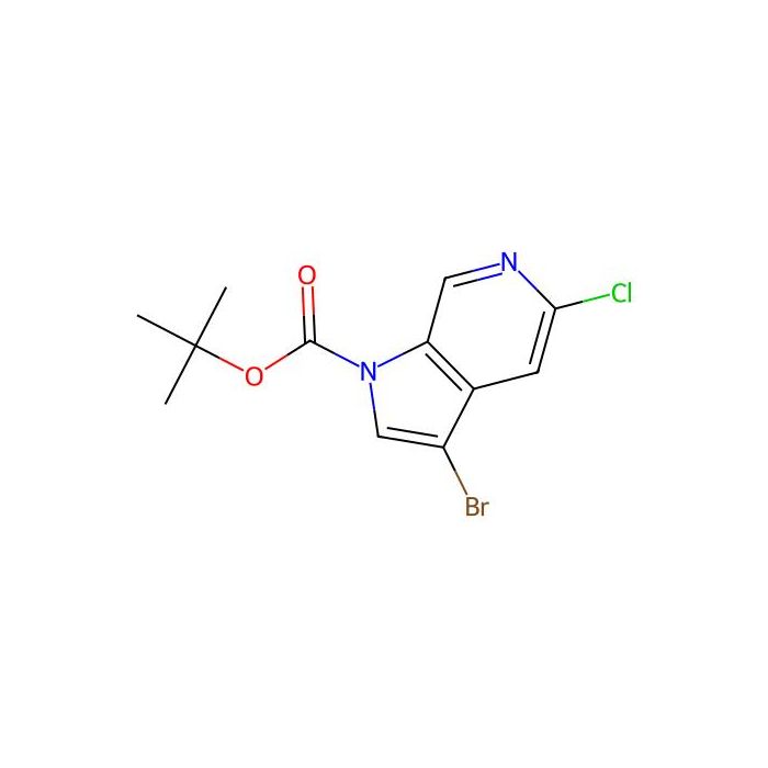 tert-butyl 3-bromo-5-chloro-1H-pyrrolo[2,3-c]pyridine-1-carboxylate - ≥97% CAS No(2167073-56-3) by Aladdin Scientific
