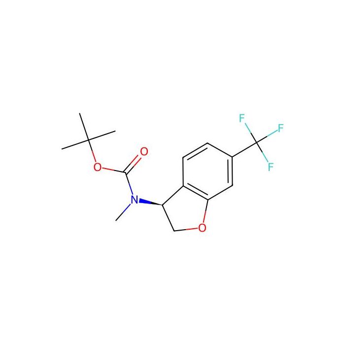 tert-butyl N-methyl-N-[(3S)-6-(trifluoromethyl)-2,3-dihydrobenzofuran-3-yl]carbamate - ≥97% CAS No(2891580-83-7) by Aladdin Scientific