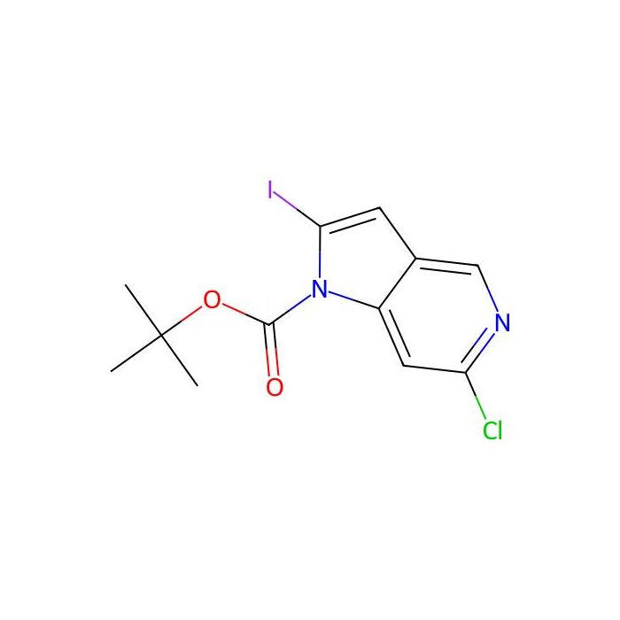 tert-butyl 6-chloro-2-iodo-1H-pyrrolo[3,2-c]pyridine-1-carboxylate - ≥97% CAS No(1421933-27-8) by Aladdin Scientific