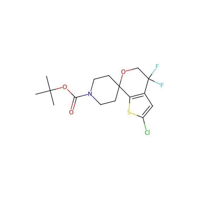tert-butyl 2'-chloro-4',4'-difluoro-4',5'-dihydrospiro[piperidine-4,7'-thieno[2,3-c]pyran]-1-carboxylate - ≥97% CAS No(1307248-48-1) by Aladdin Scientific
