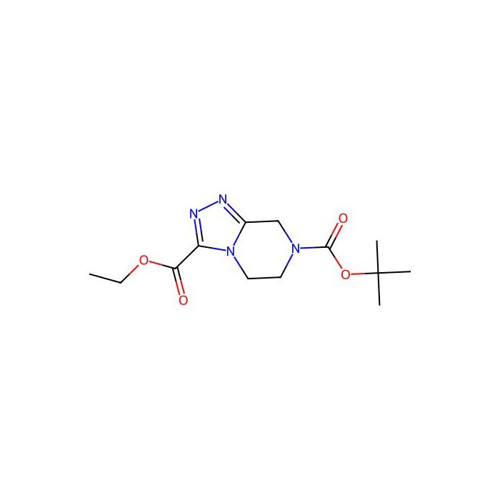 7-tert-butyl 3-ethyl 5h,6h,7h,8h-[1,2,4]triazolo[4,3-a]pyrazine-3,7-dicarboxylate - ≥97% CAS No(1215852-11-1) by Aladdin Scientific