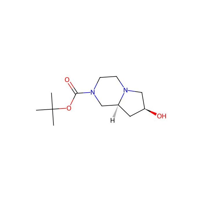 tert-butyl (7S,8aS)-7-hydroxy-octahydropyrrolo[1,2-a]piperazine-2-carboxylate - ≥97% CAS No(1378368-35-4) by Aladdin Scientific