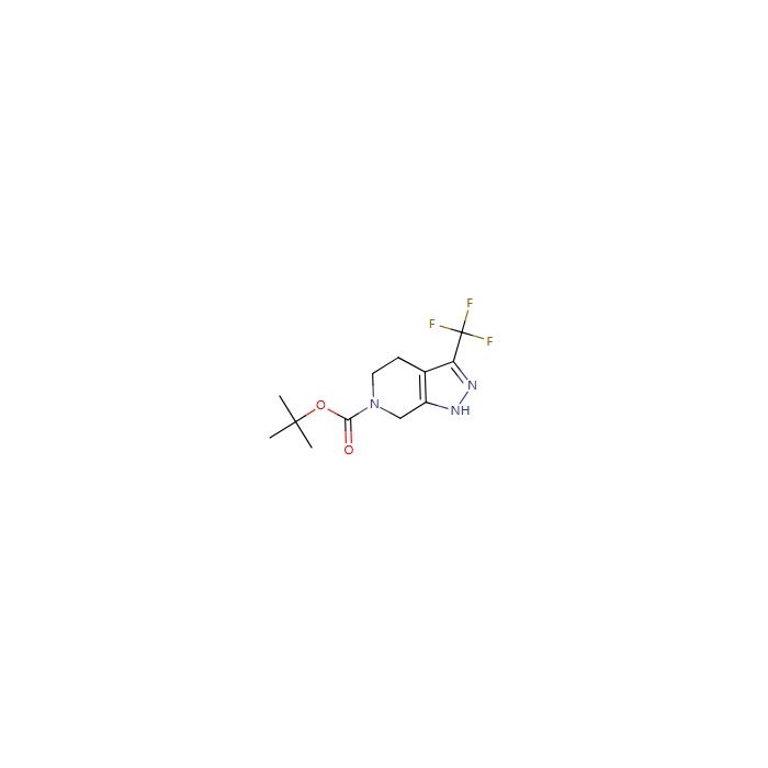 tert-Butyl 3-(trifluoromethyl)-4,5-dihydro-1H-pyrazolo[3,4-c]pyridine-6(7H)-carboxylate - ≥97% CAS No(733757-89-6) by Aladdin Scientific