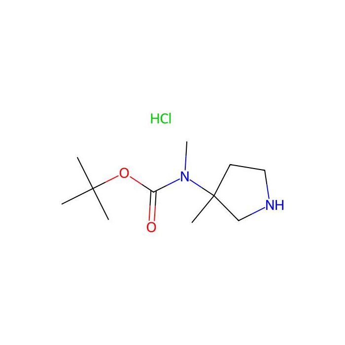 tert-butyl N-methyl-N-(3-methylpyrrolidin-3-yl)carbamate;hydrochloride - ≥97% CAS No(2901102-01-8) by Aladdin Scientific