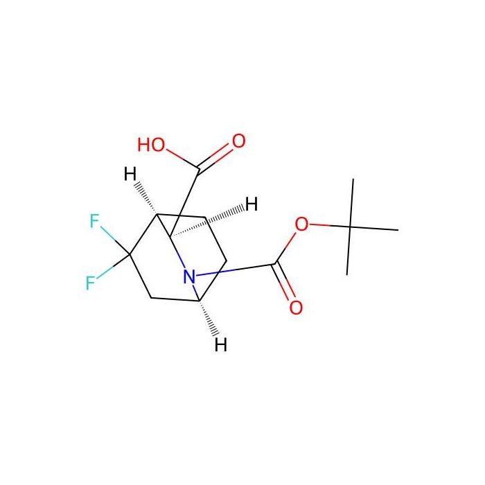 (1S,3S,4S)-2-tert-butoxycarbonyl-5,5-difluoro-2-azabicyclo[2.2.2]octane-3-carboxylic acid - ≥97% CAS No(2382258-21-9) by Aladdin Scientific