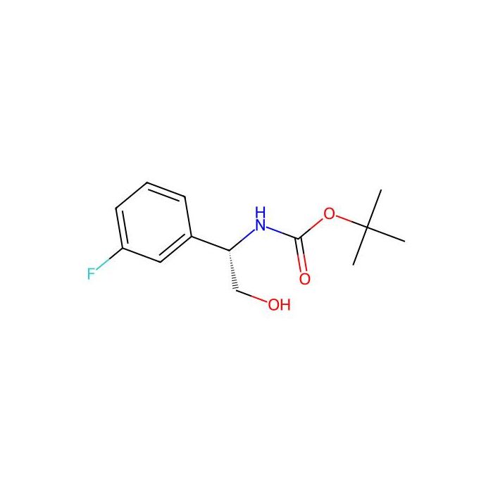 tert-butyl N-[(1S)-1-(3-fluorophenyl)-2-hydroxy-ethyl]carbamate - ≥97% CAS No(1035490-58-4) by Aladdin Scientific