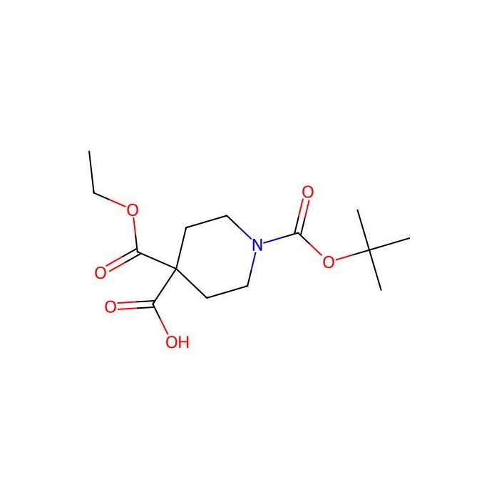 1-tert-butoxycarbonyl-4-ethoxycarbonyl-piperidine-4-carboxylic acid - ≥97% CAS No(1093214-64-2) by Aladdin Scientific