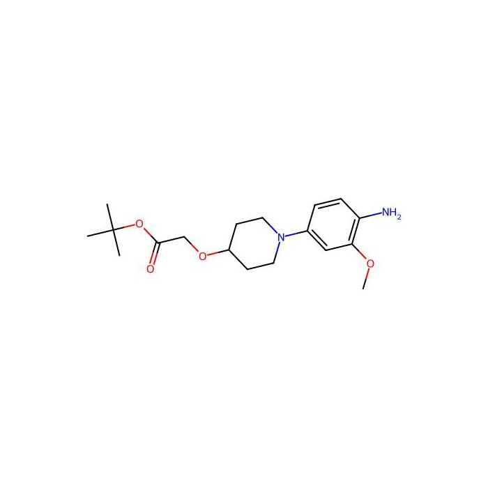 tert-butyl 2-[[1-(4-amino-3-methoxy-phenyl)-4-piperidyl]oxy]acetate - ≥97% CAS No(2597345-54-3) by Aladdin Scientific