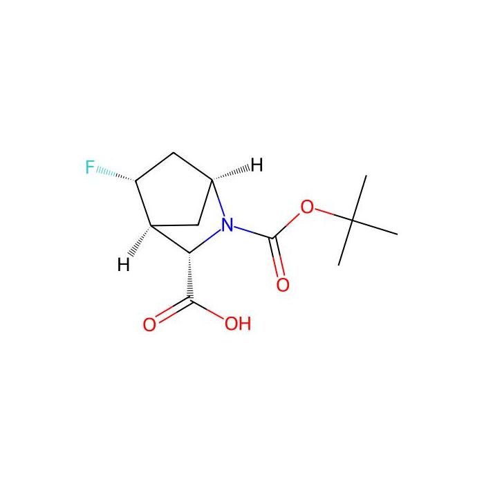 (1S,3S,4S,5R)-2-tert-butoxycarbonyl-5-fluoro-2-azabicyclo[2.2.1]heptane-3-carboxylic acid - ≥97% CAS No(1173294-38-6) by Aladdin Scientific