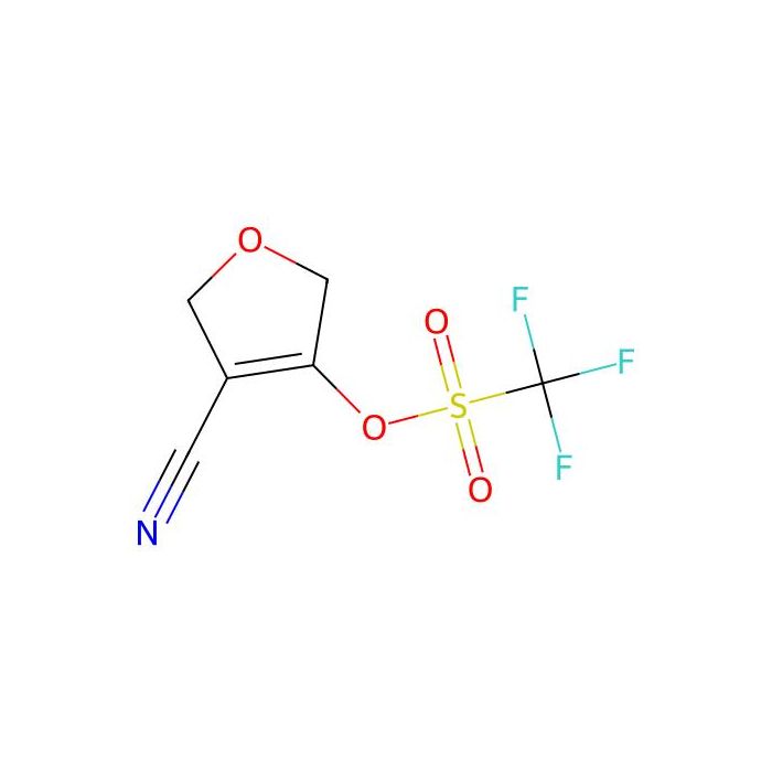 (4-cyano-2,5-dihydrofuran-3-yl) trifluoromethanesulfonate - ≥97% CAS No(2774613-61-3) by Aladdin Scientific