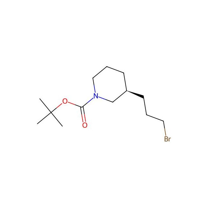 tert-butyl (3S)-3-(3-bromopropyl)piperidine-1-carboxylate - ≥97% CAS No(188723-36-6) by Aladdin Scientific