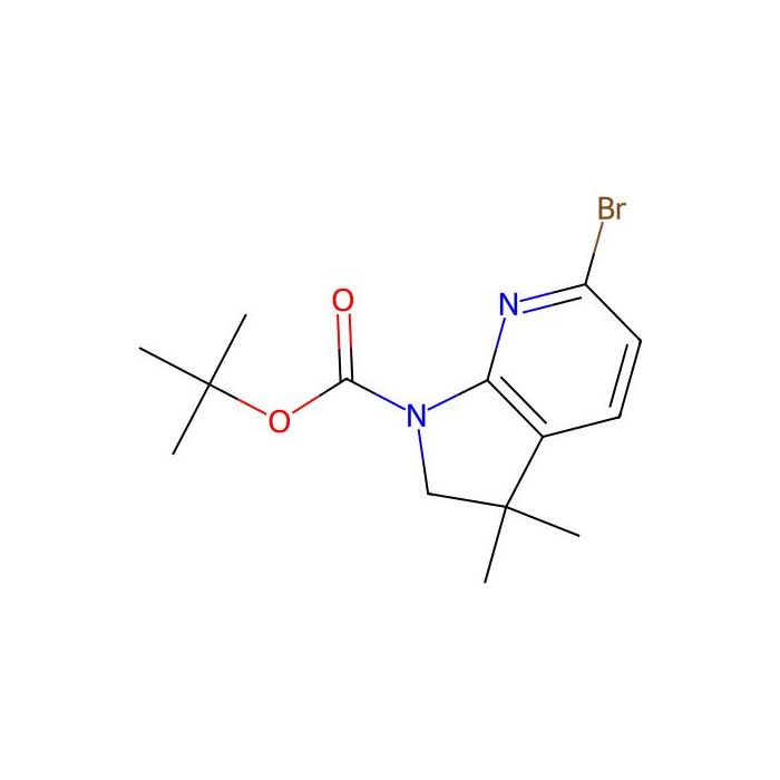 tert-butyl 6-bromo-3,3-dimethyl-2H-pyrrolo[2,3-b]pyridine-1-carboxylate - ≥97% CAS No(2705237-34-7) by Aladdin Scientific