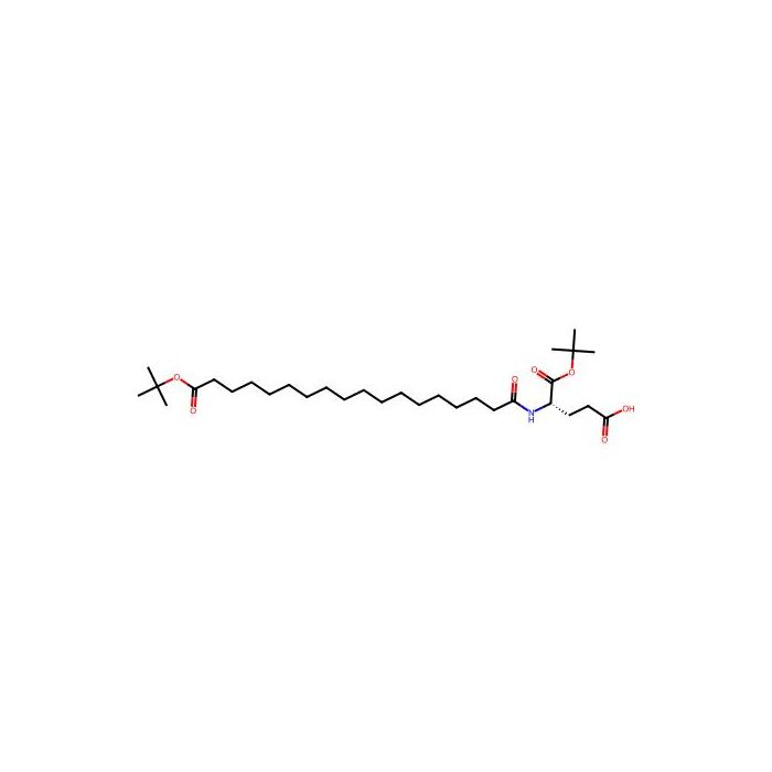 (S)-5-(tert-Butoxy)-4-(18-(tert-butoxy)-18-oxooctadecanamido)-5-oxopentanoic acid - ≥97% CAS No(1188328-39-3) by Aladdin Scientific