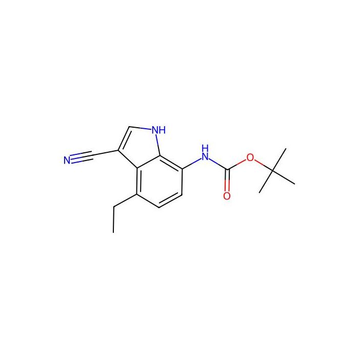 tert-butyl N-(3-cyano-4-ethyl-1H-indol-7-yl)carbamate - ≥97% CAS No(2940957-32-2) by Aladdin Scientific