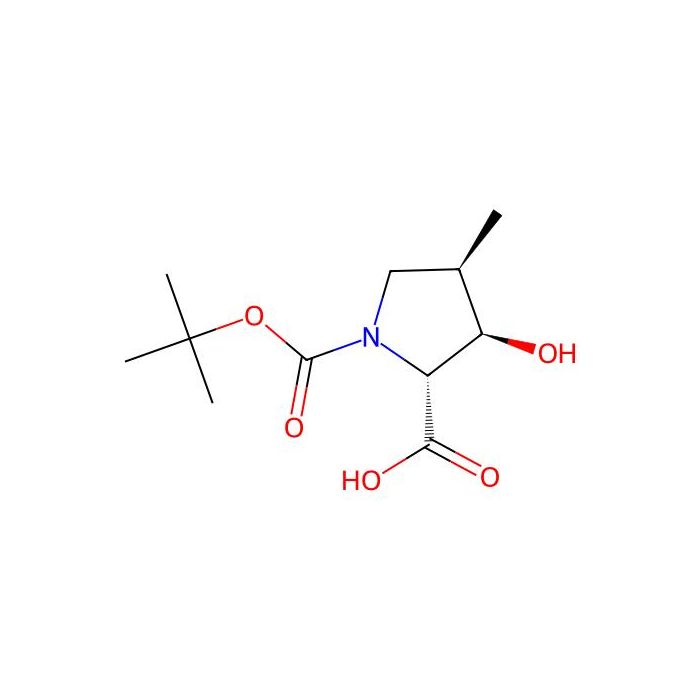 (2R,3R,4R)-1-tert-butoxycarbonyl-3-hydroxy-4-methyl-pyrrolidine-2-carboxylic acid - ≥97% CAS No(2891581-18-1) by Aladdin Scientific