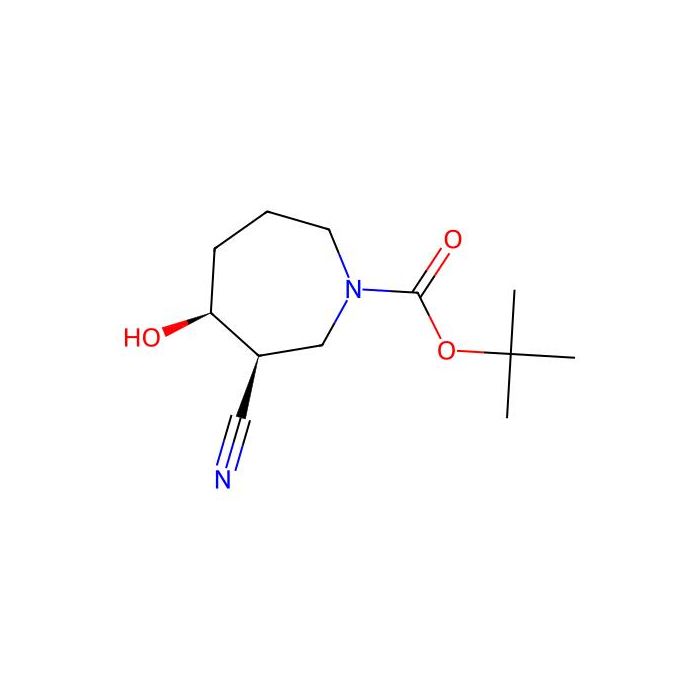 tert-butyl (3S,4S)-3-cyano-4-hydroxy-azepane-1-carboxylate - ≥97% CAS No(2940872-05-7) by Aladdin Scientific