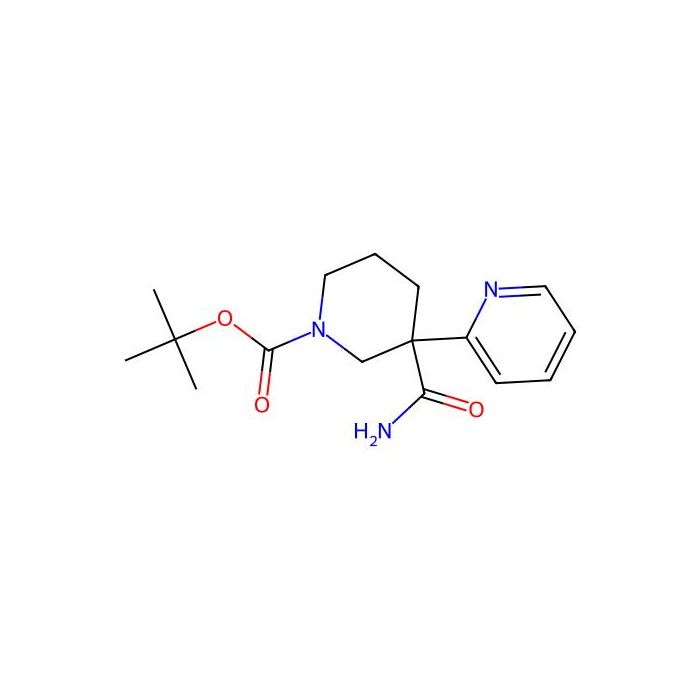 tert-butyl 3-carbamoyl-3-(2-pyridyl)piperidine-1-carboxylate - ≥97% CAS No(2891599-67-8) by Aladdin Scientific