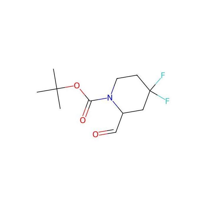 tert-butyl 4,4-difluoro-2-formylpiperidine-1-carboxylate - ≥97% CAS No(1454291-06-5) by Aladdin Scientific