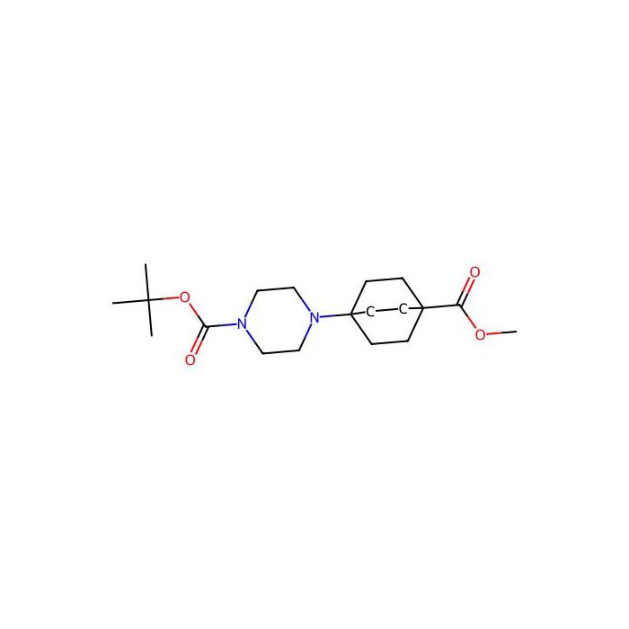 tert-butyl 4-(4-methoxycarbonyl-1-bicyclo[2.2.2]octanyl)piperazine-1-carboxylate - ≥97% CAS No(2891599-76-9) by Aladdin Scientific