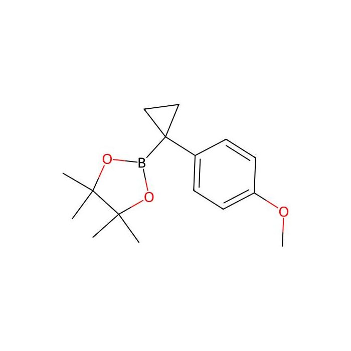 2-[1-(4-methoxyphenyl)cyclopropyl]-4,4,5,5-tetramethyl-1,3,2-dioxaborolane - ≥97% CAS No(2222866-62-6) by Aladdin Scientific
