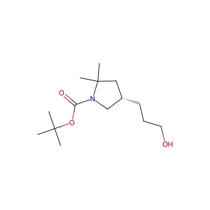 tert-butyl (4S)-4-(3-hydroxypropyl)-2,2-dimethyl-pyrrolidine-1-carboxylate - ≥97% CAS No(2374127-60-1) by Aladdin Scientific